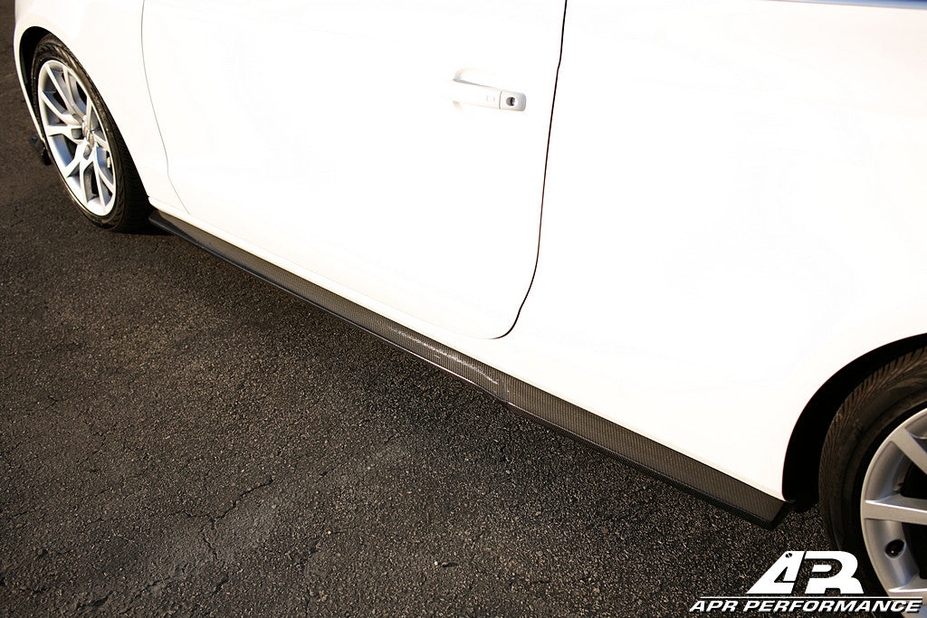 APR Performance Carbon Fiber Side Rocker Extensions Audi A5 - FS-505058-C-Dub Tech