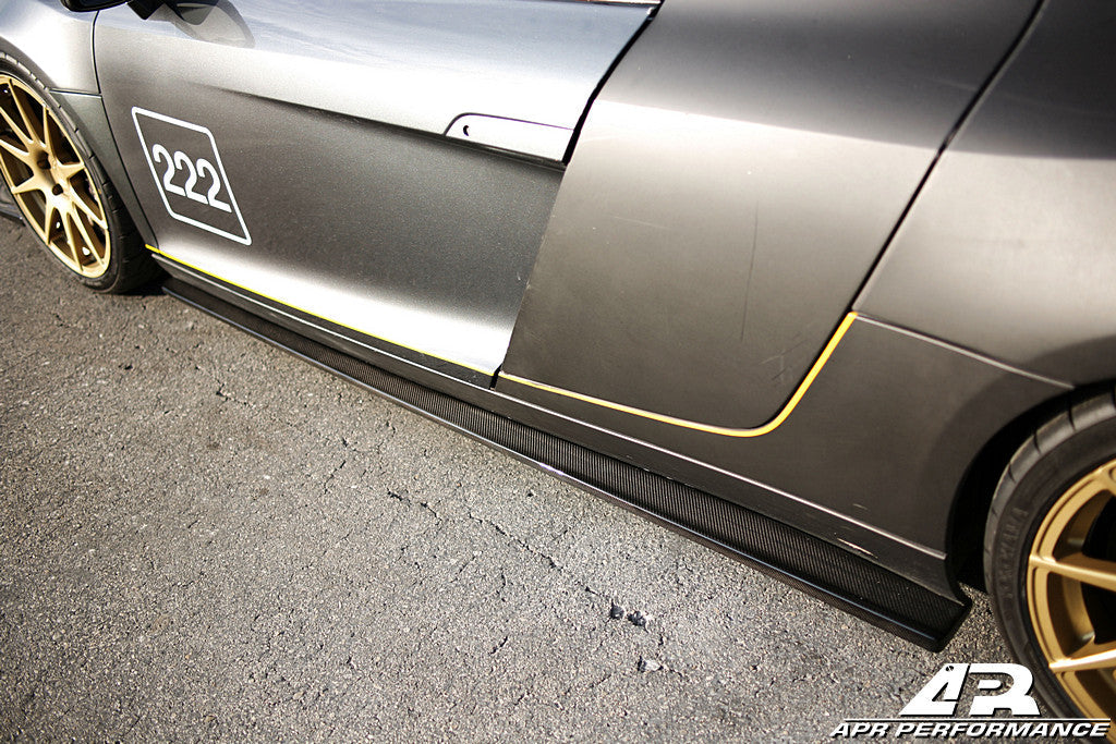 APR Performance Carbon Fiber Side Rocker Extensions Audi R8 - FS-508008-C-Dub Tech