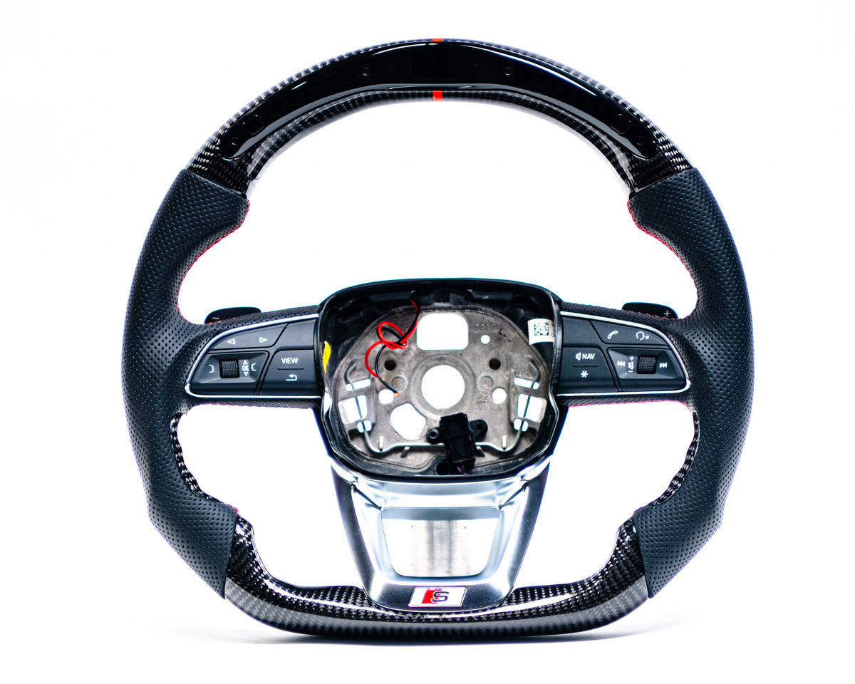 Audi SQ5 OEM Upgraded Customized Steering Wheel 2017-2020-C-Dub Tech