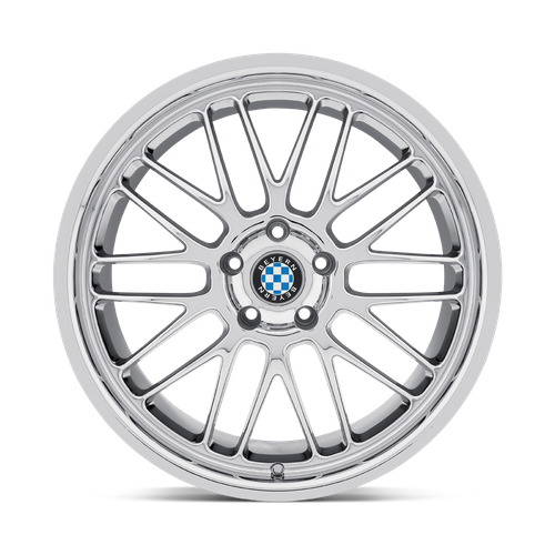Set of 4: Beyern Mesh Wheel, 20x10.0 +40 Offset 5x120, Chrome - 2010BYM405120C72