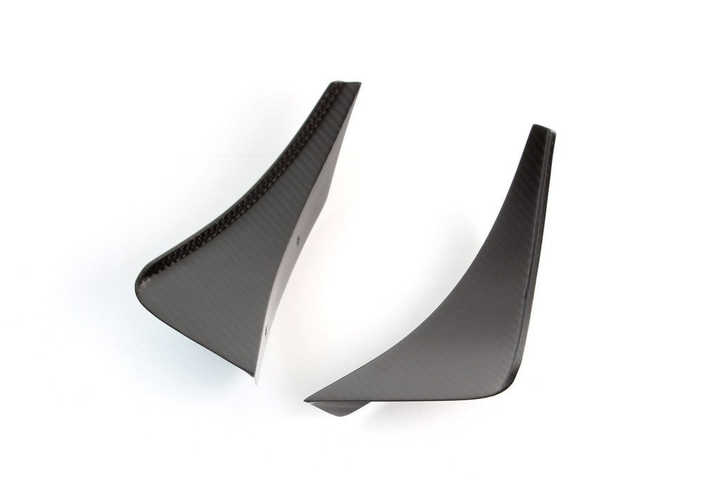 APR Performance Carbon Fiber Front Bumper Canards - AB-830402-C-Dub Tech