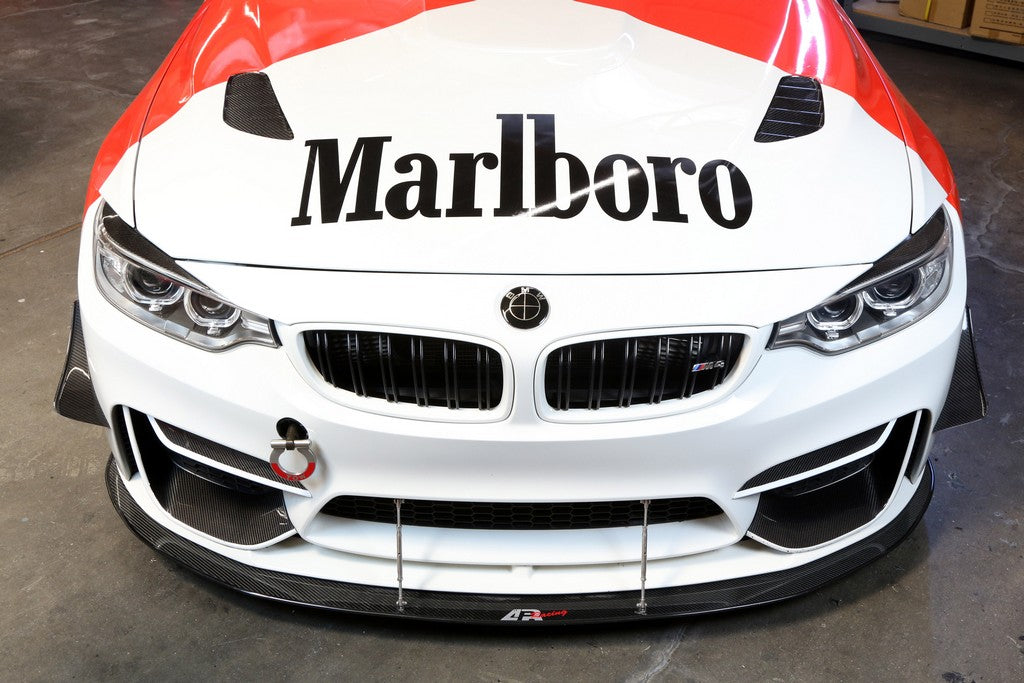 APR Performance Carbon Fiber Front Bumper Canards - AB-830402-C-Dub Tech