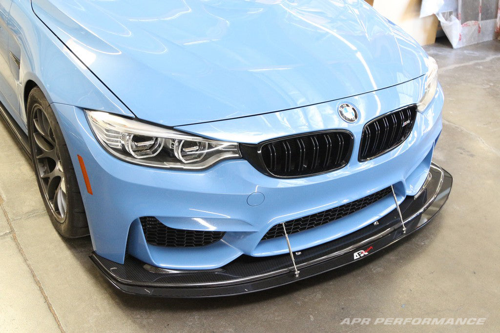 APR Performance Carbon Fiber Wind Splitter With Rods - CW-540405-C-Dub Tech