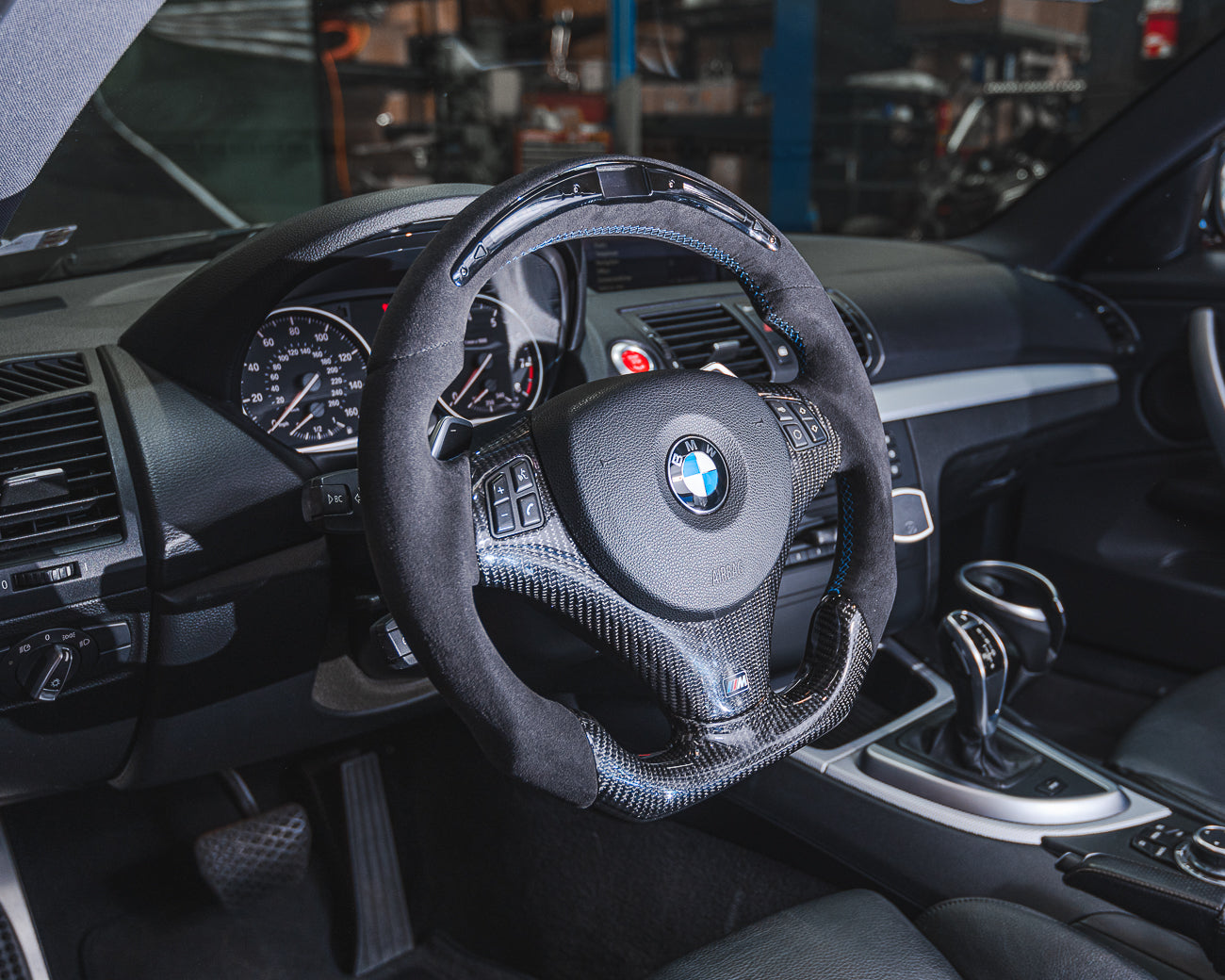 BMW M3 E92 E90 E93 OEM Upgraded Customized Steering Wheel-C-Dub Tech