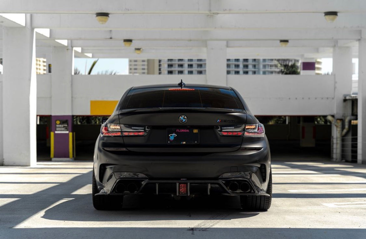 CMST Tuning Carbon Fiber Rear Diffuser for BMW 3 Series G20 G21 M340i 330i 2019-2022