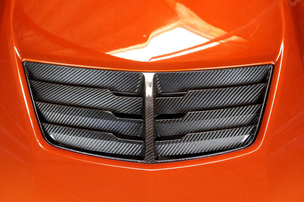 APR Performance 2015-UP Corvette C7/ZO6 Hood Vents - CF-700805-C-Dub Tech