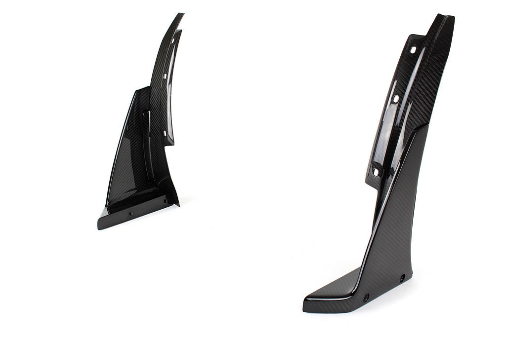 APR Performance Carbon Fiber Front Canards/ Bumper Spats ( For APR C7 - AB-207010-C-Dub Tech