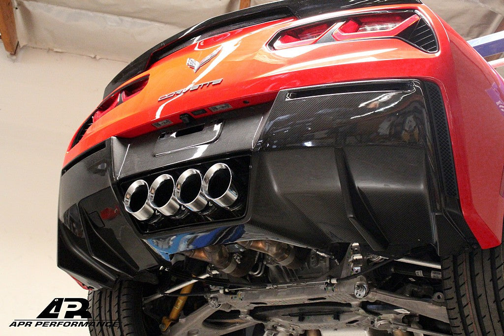 APR Performance Carbon Fiber Rear Diffuser - AB-277019-C-Dub Tech