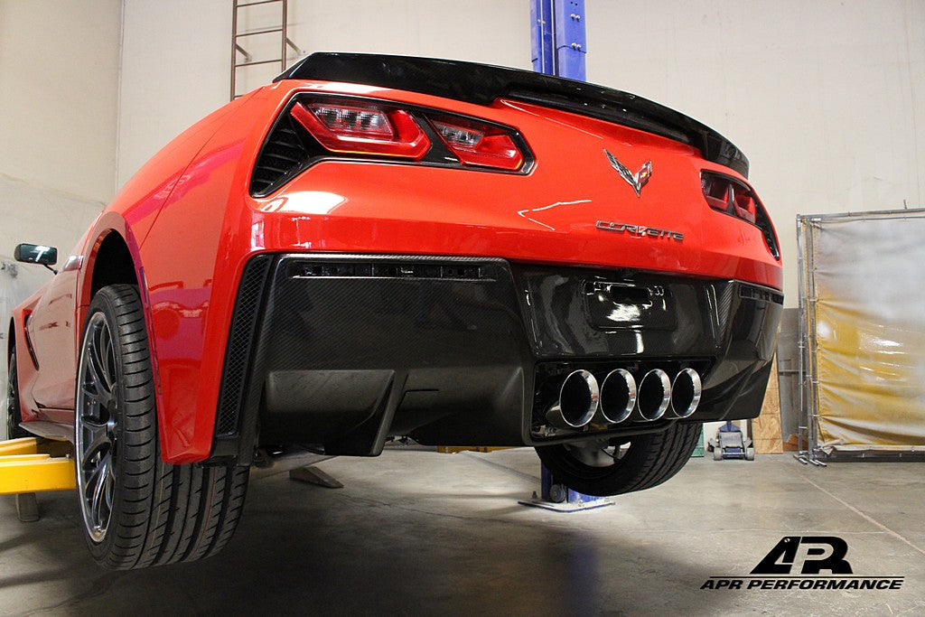 APR Performance Carbon Fiber Rear Diffuser - AB-277019-C-Dub Tech