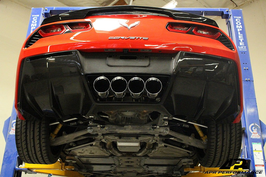 APR Performance Carbon Fiber Rear Diffuser - AB-277019-C-Dub Tech