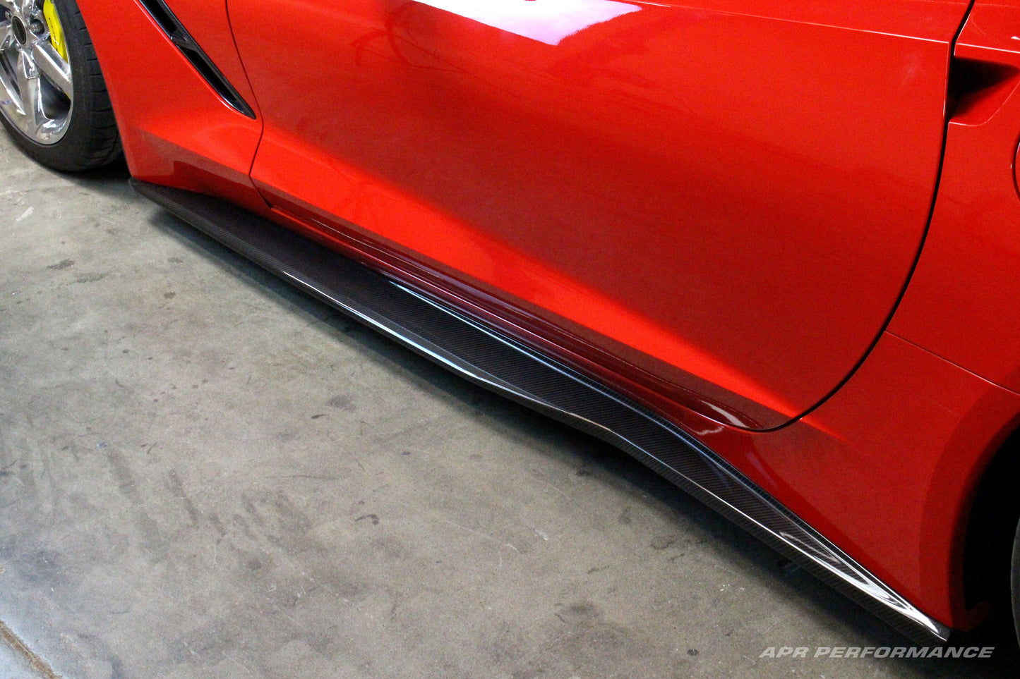 APR Performance Carbon Fiber Side Rocker Extensions C7 - FS-207008-C-Dub Tech