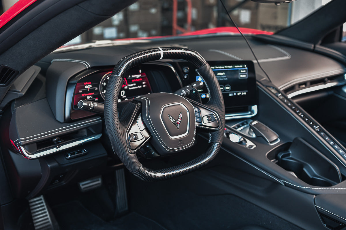 Chevrolet Corvette C8 OEM Upgraded Customized Steering Wheel 2020+