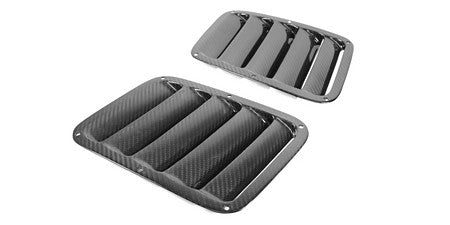 APR Performance Universal Hood Vents Square - CF-100004-C-Dub Tech