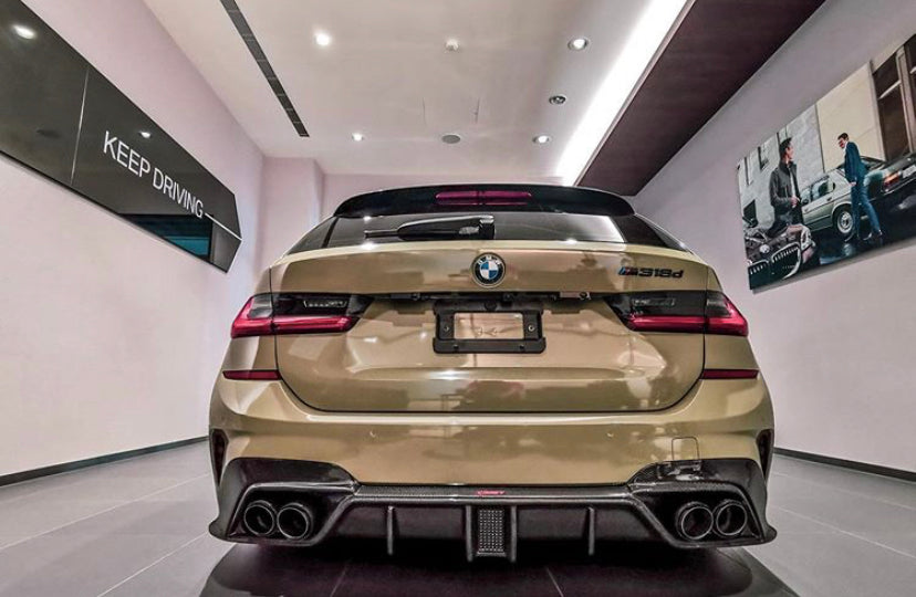 CMST Tuning Carbon Fiber Rear Diffuser for BMW 3 Series G20 G21 M340i 330i 2019-2022