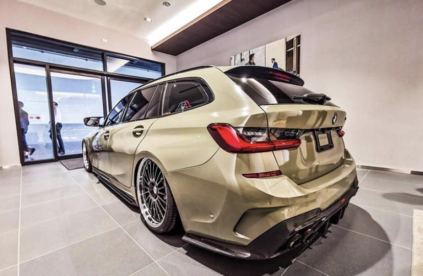 CMST Tuning Carbon Fiber Rear Diffuser for BMW 3 Series G20 G21 M340i 330i 2019-2022