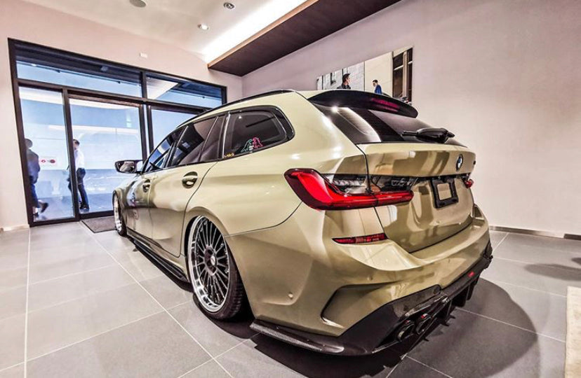 CMST Tuning Carbon Fiber Rear Diffuser for BMW 3 Series G20 G21 M340i 330i 2019-2022
