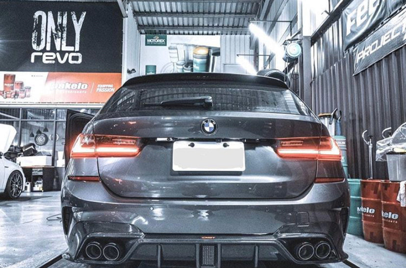 CMST Tuning Carbon Fiber Rear Diffuser for BMW 3 Series G20 G21 M340i 330i 2019-2022