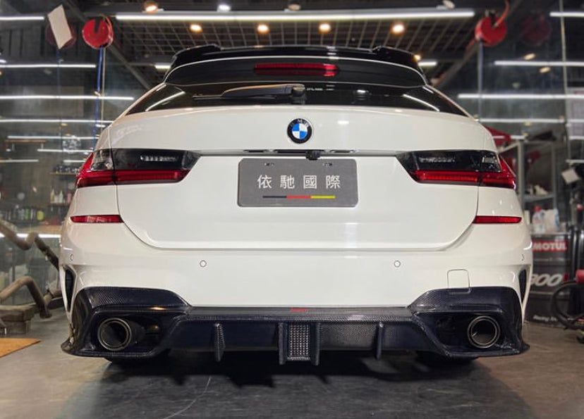 CMST Tuning Carbon Fiber Rear Diffuser for BMW 3 Series G20 G21 M340i 330i 2019-2022