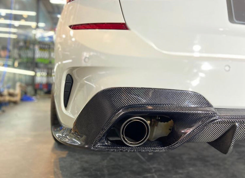 CMST Tuning Carbon Fiber Rear Diffuser for BMW 3 Series G20 G21 M340i 330i 2019-2022