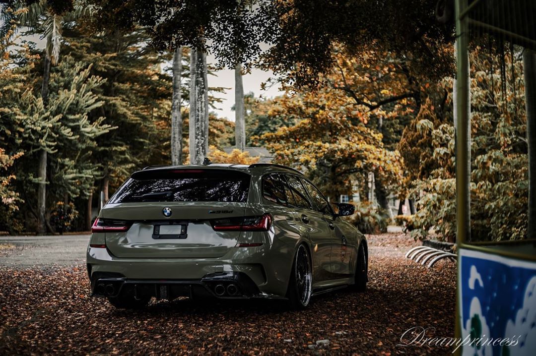 CMST Tuning Carbon Fiber Rear Diffuser for BMW 3 Series G20 G21 M340i 330i 2019-2022