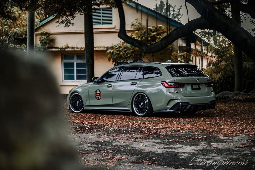 CMST Tuning Carbon Fiber Rear Diffuser for BMW 3 Series G20 G21 M340i 330i 2019-2022