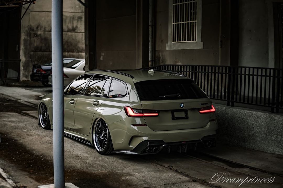 CMST Tuning Carbon Fiber Rear Diffuser for BMW 3 Series G20 G21 M340i 330i 2019-2022