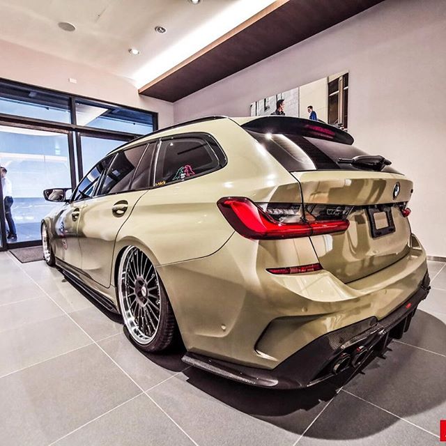 CMST Tuning Carbon Fiber Rear Diffuser for BMW 3 Series G20 G21 M340i 330i 2019-2022