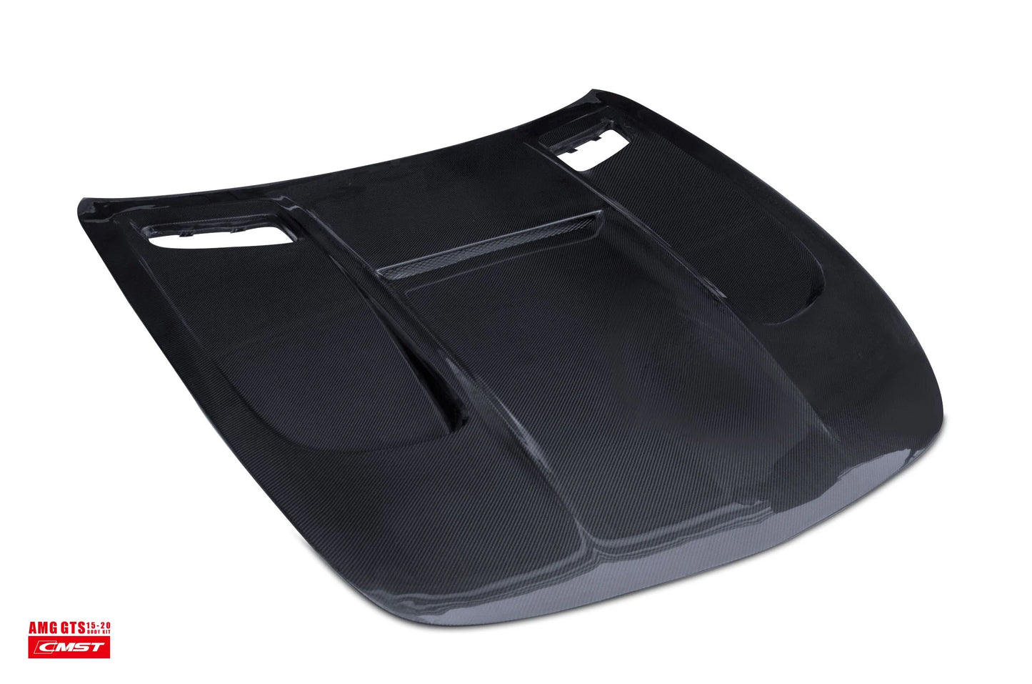 CMST Tuning Carbon Fiber Hood Black Series Style for Mercedes Benz C190 AMG GT GTS GTC GTR