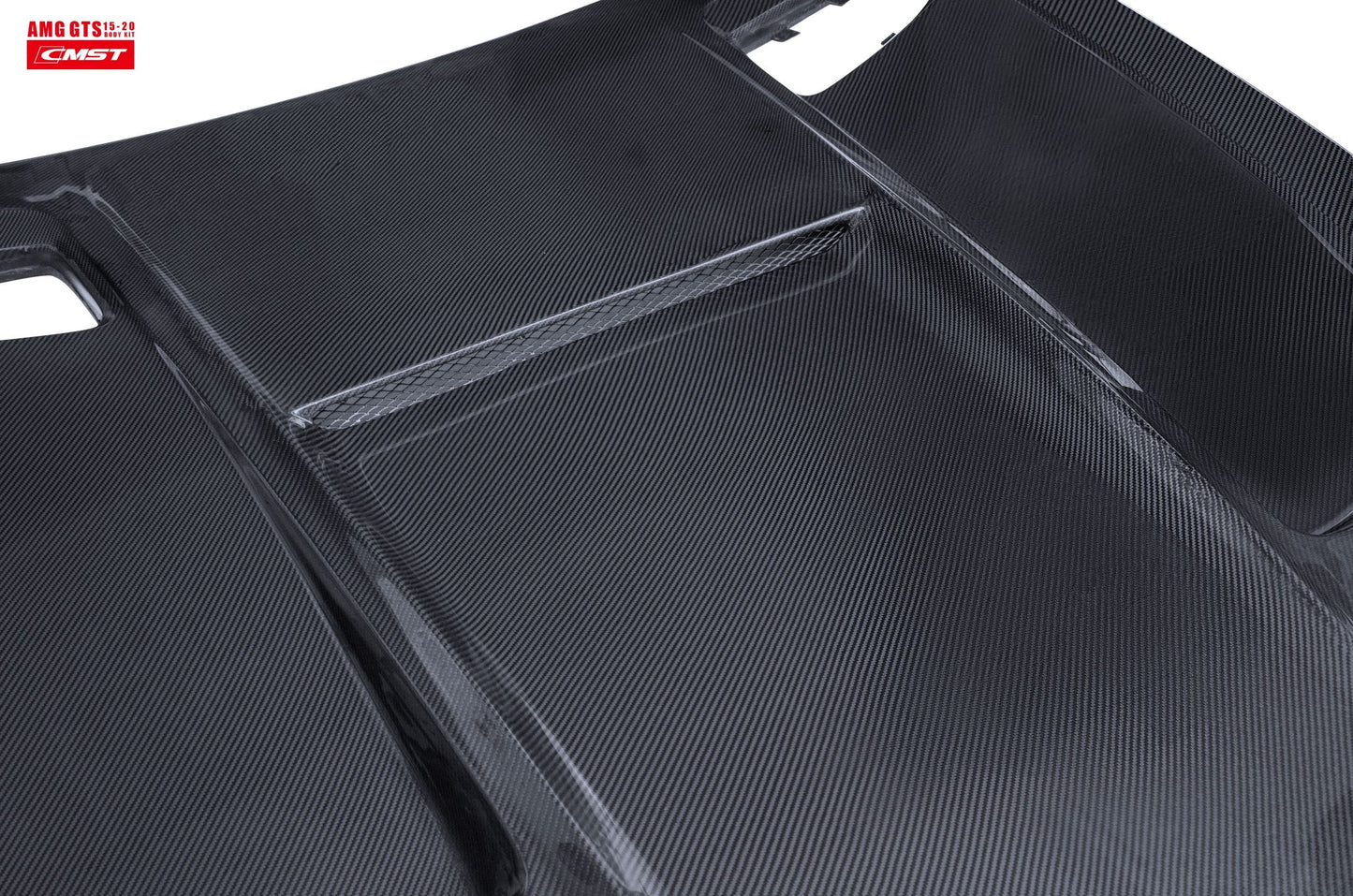 CMST Tuning Carbon Fiber Hood Black Series Style for Mercedes Benz C190 AMG GT GTS GTC GTR