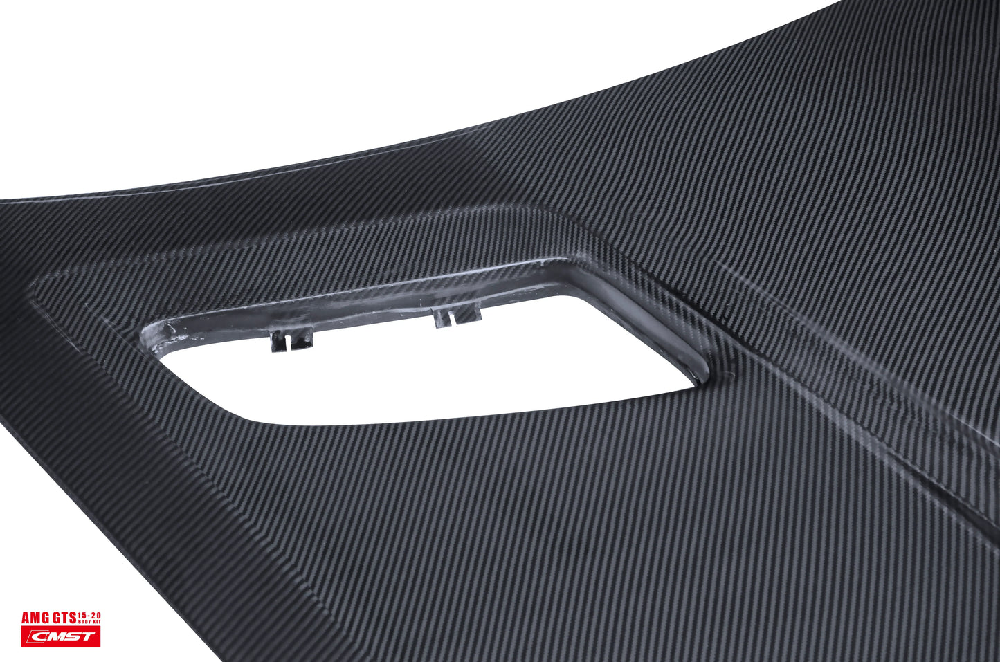 CMST Tuning Carbon Fiber Hood Black Series Style for Mercedes Benz C190 AMG GT GTS GTC GTR