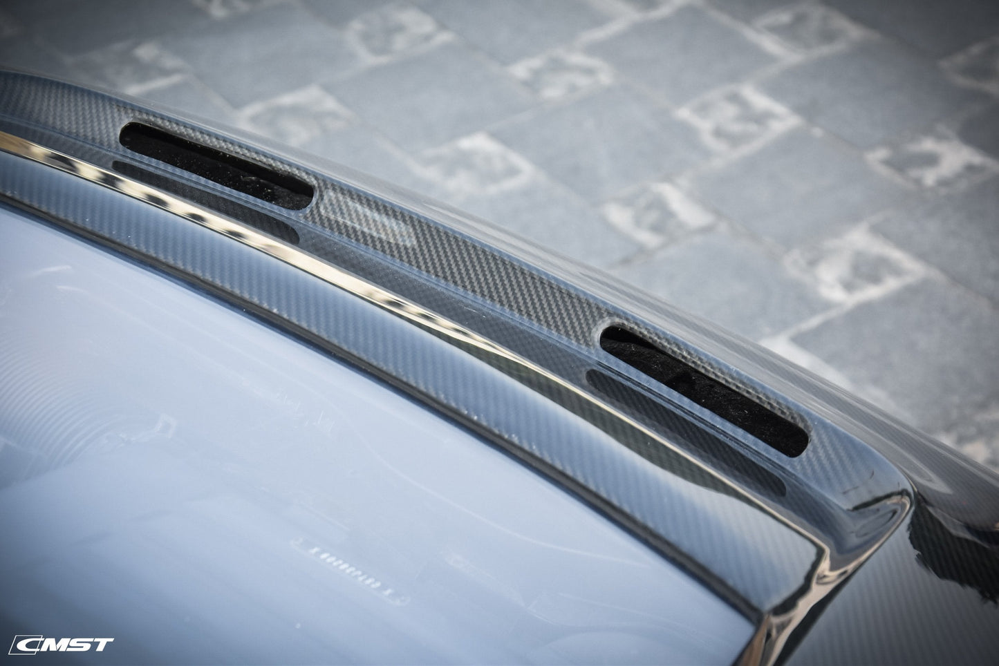 CMST Carbon Fiber PVC Glass Transparent Hood for Volkswagen GTI & Golf R & Golf MK7 MK7.5