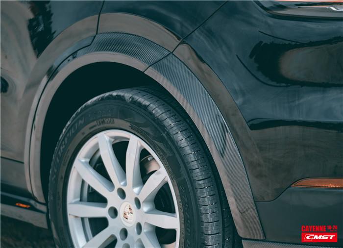 CMST Carbon Fiber Wheel Arches (10 Pcs ) for Porsche Cayenne 9Y0 & Cayenne Coupe 2018-ON