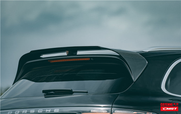 CMST Carbon Fiber Rear Roof Spoiler for Porsche Cayenne 9Y0 2018-ON