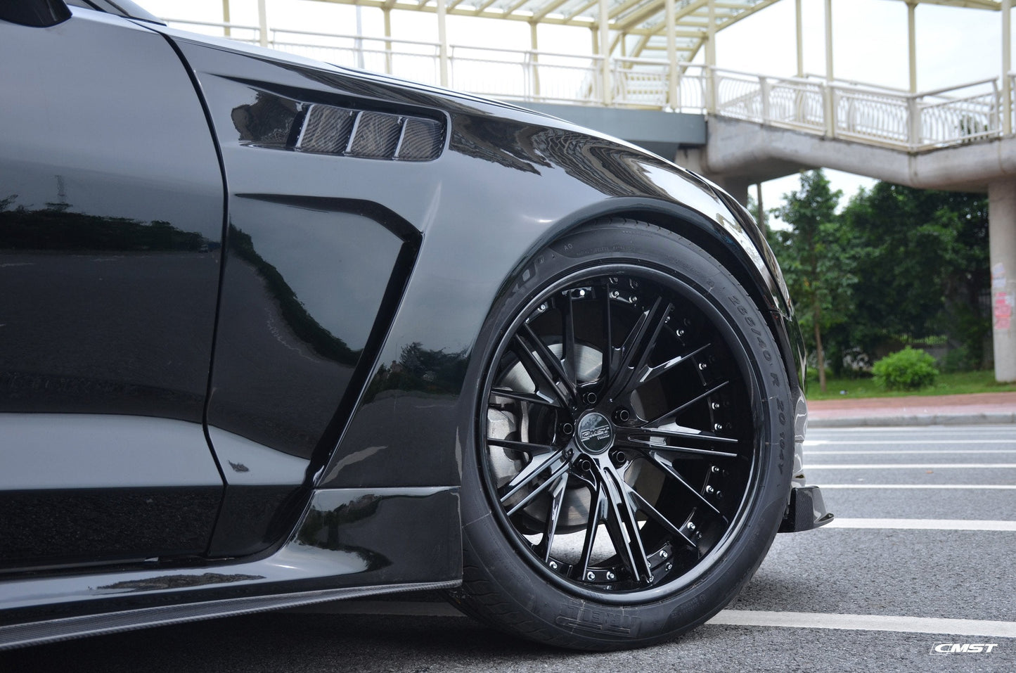 CMST Carbon Fiber Front Widebody Fenders (4Pcs) for Chevrolet Camaro 2016-2020