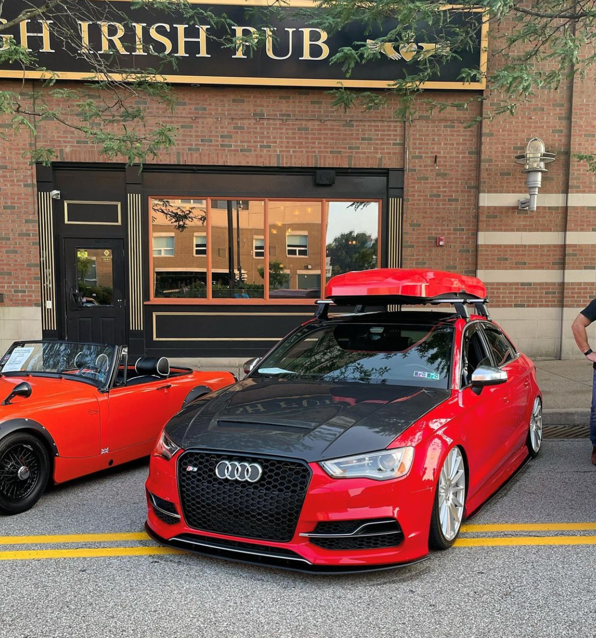 CMST Tuning Carbon Fiber Hood Bonnet Ver.1 for Audi RS3 2018-2020 & 2014-2020 A3 & A3 S Line & S3