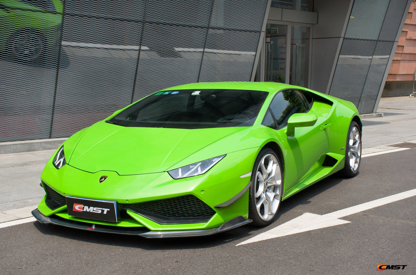 CMST Carbon Fiber Canards for Lamborghini Huracan LP610