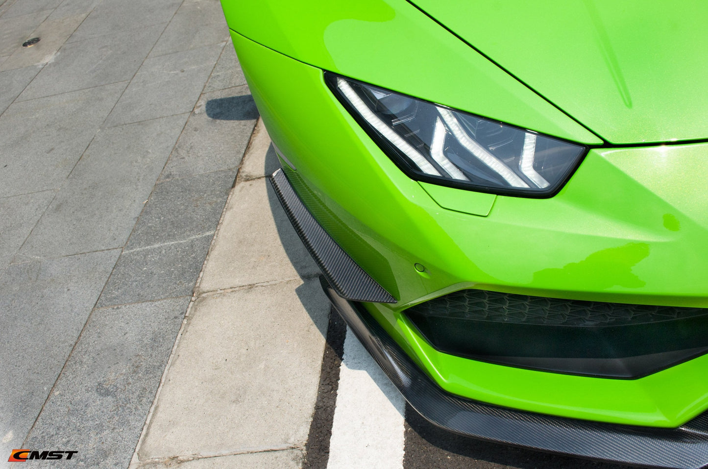 CMST Carbon Fiber Canards for Lamborghini Huracan LP610