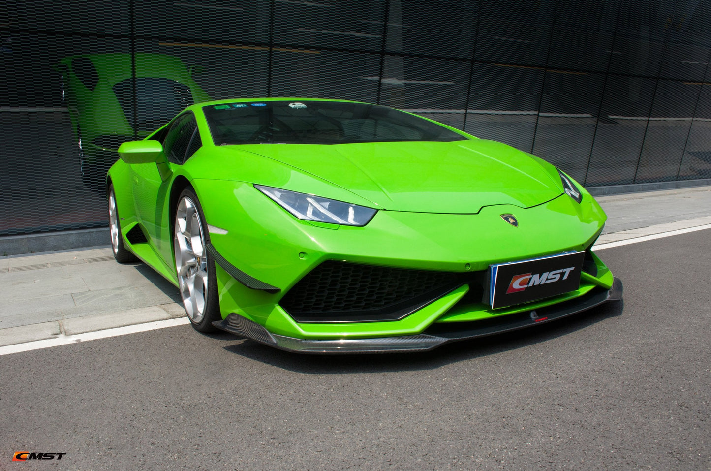 CMST Carbon Fiber Canards for Lamborghini Huracan LP610