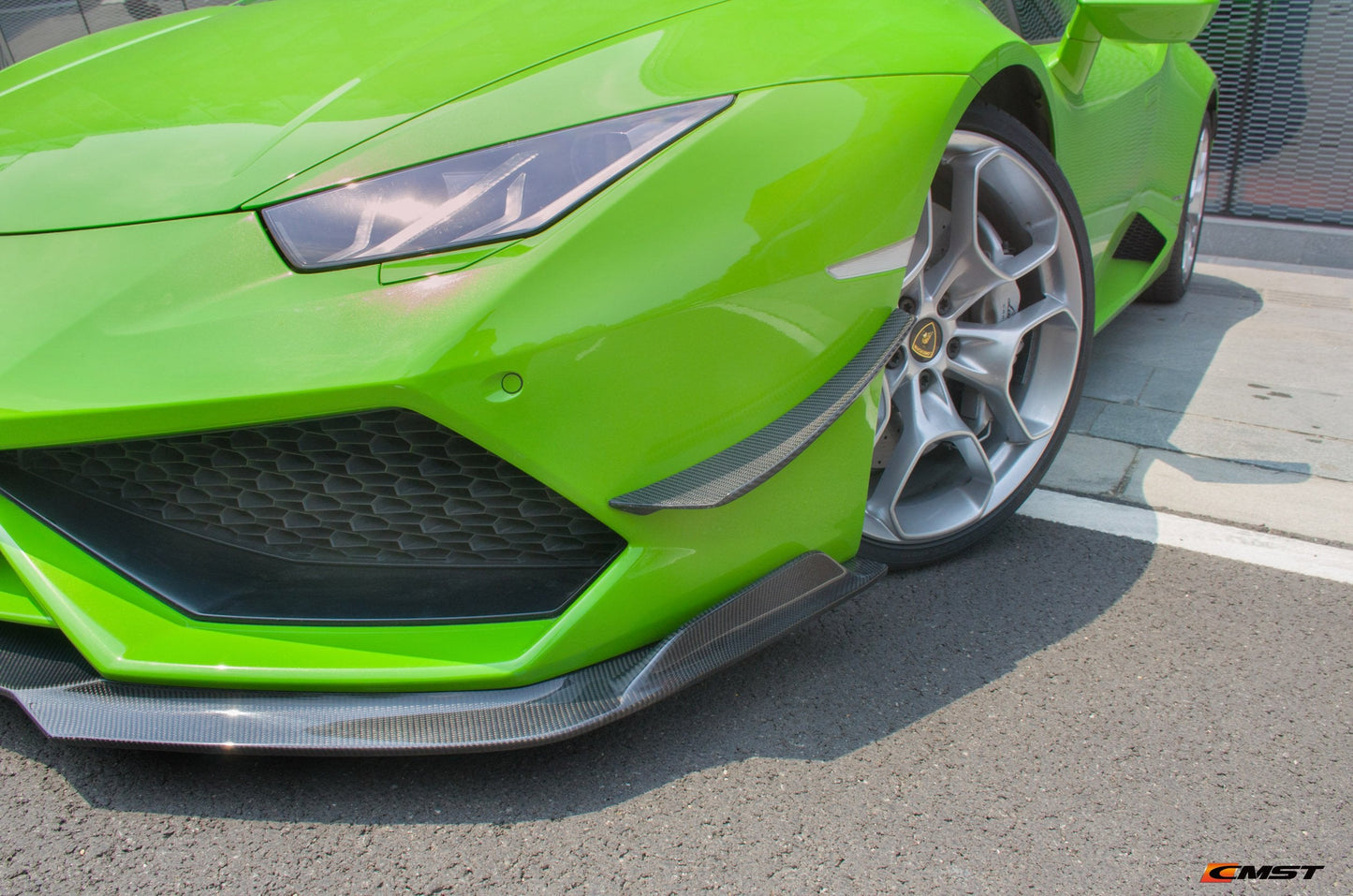 CMST Carbon Fiber Canards for Lamborghini Huracan LP610