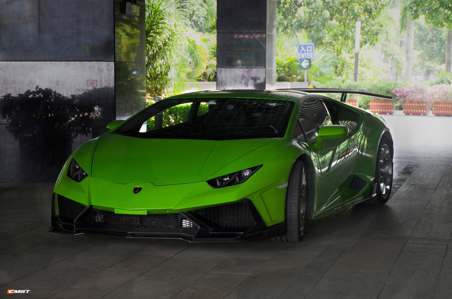 CMST Carbon Fiber Front Lip for Lamborghini Huracan LP610