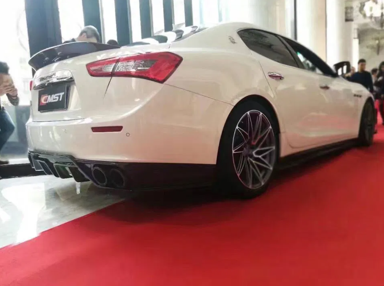 CMST Carbon Fiber Rear Diffuser for Maserati Ghibli 2014-2017