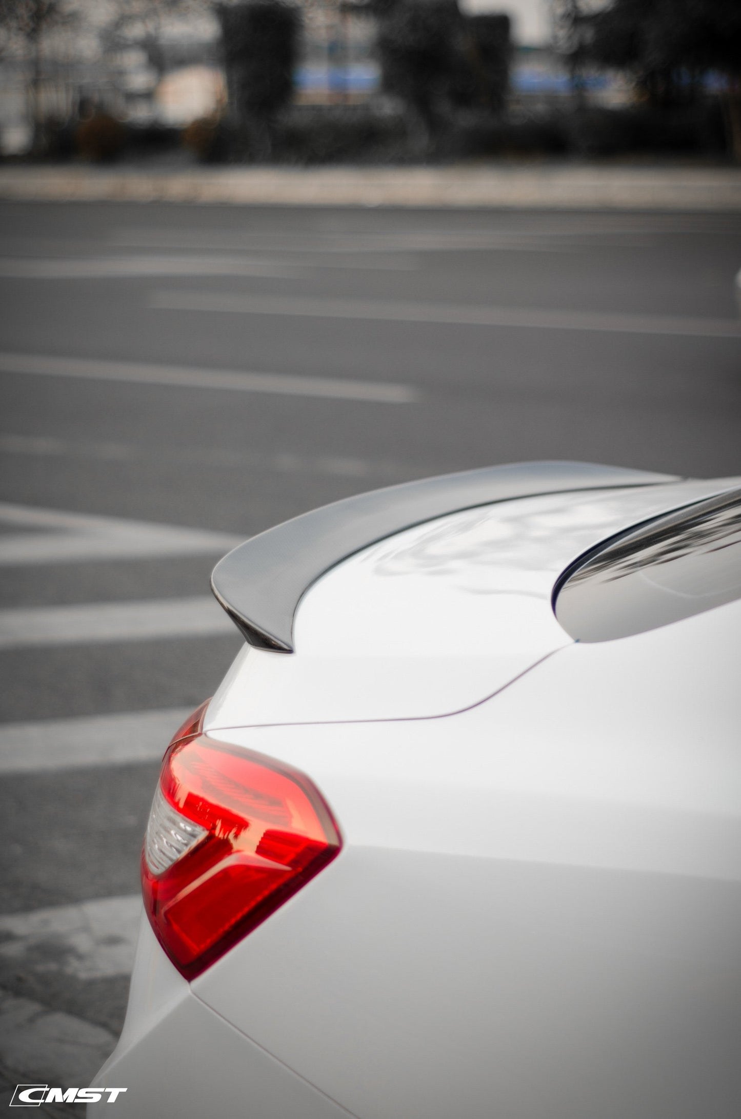 CMST Carbon Fiber Rear Spoiler for Maserati Ghibli 2014-ON