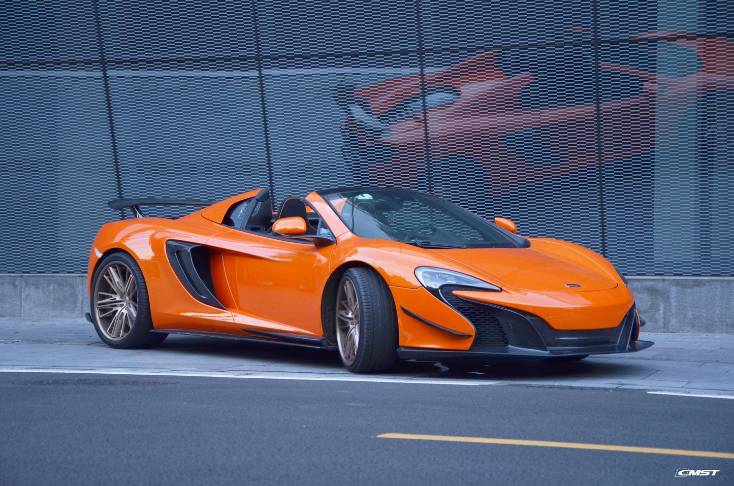 CMST Carbon Fiber Front Lip for McLaren 650S