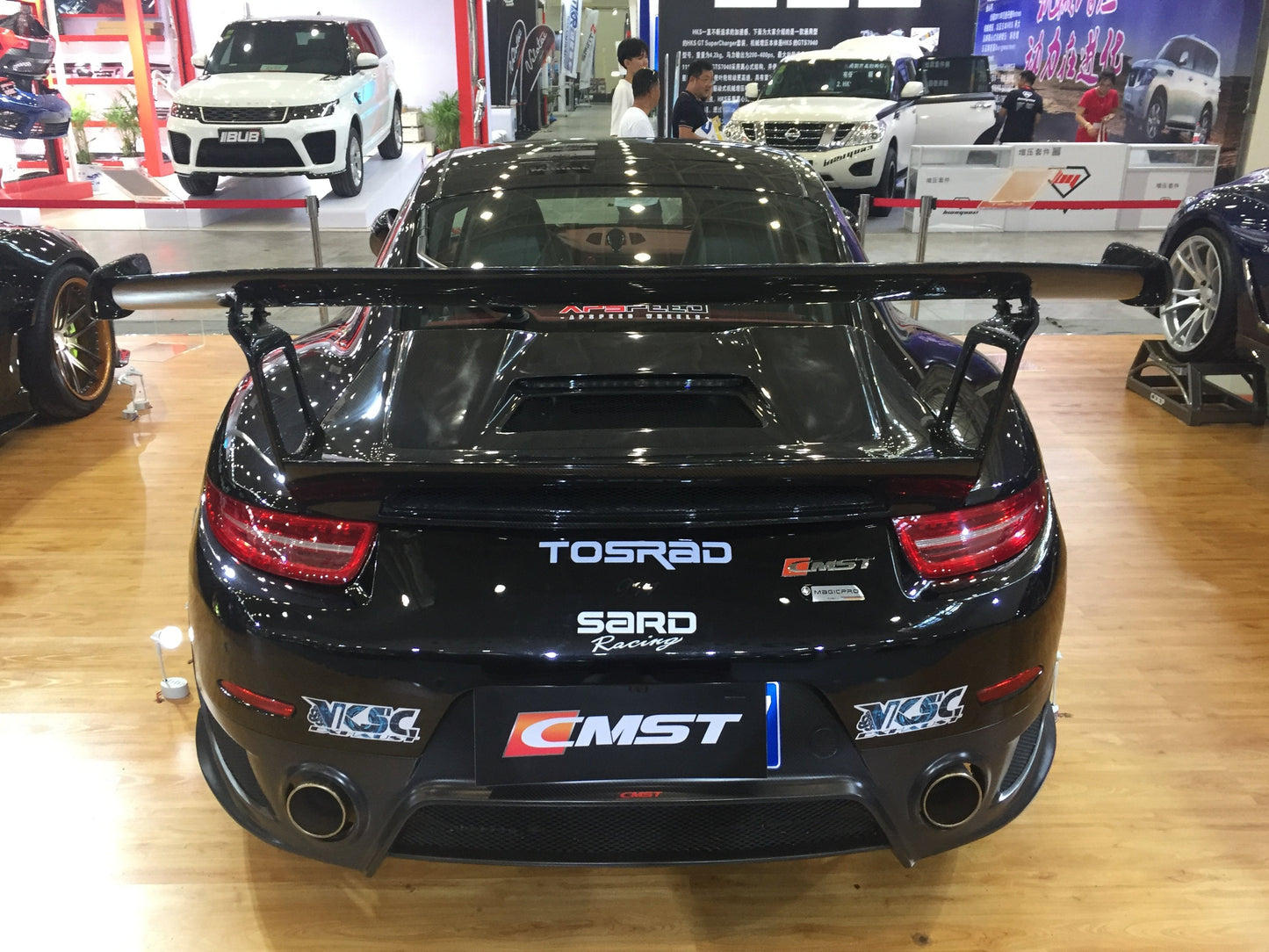CMST Carbon Fiber Rear Bumper & Diffuser for Porsche 991.1 991.2 GT2RS (2012-2018)