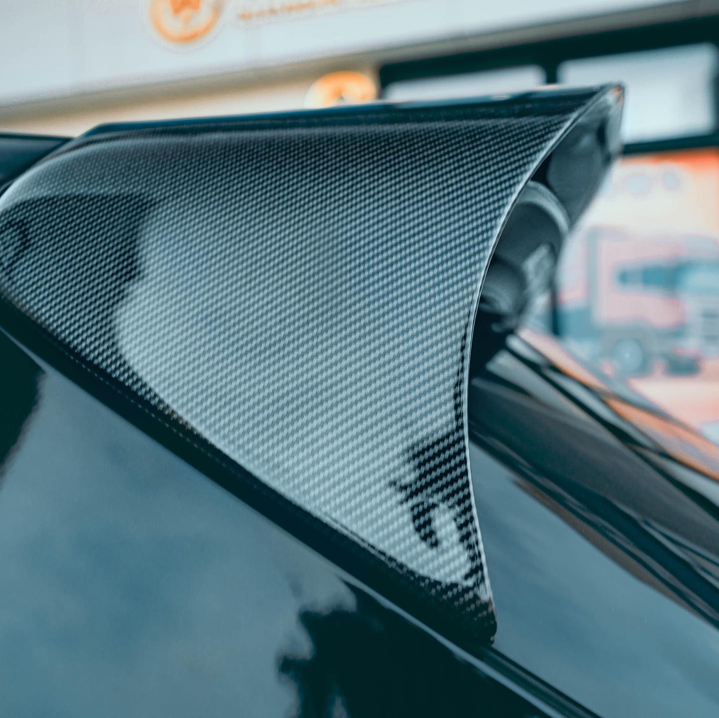 CMST Carbon Fiber Rear Roof Spoiler for Porsche Cayenne 9Y0 2018-ON