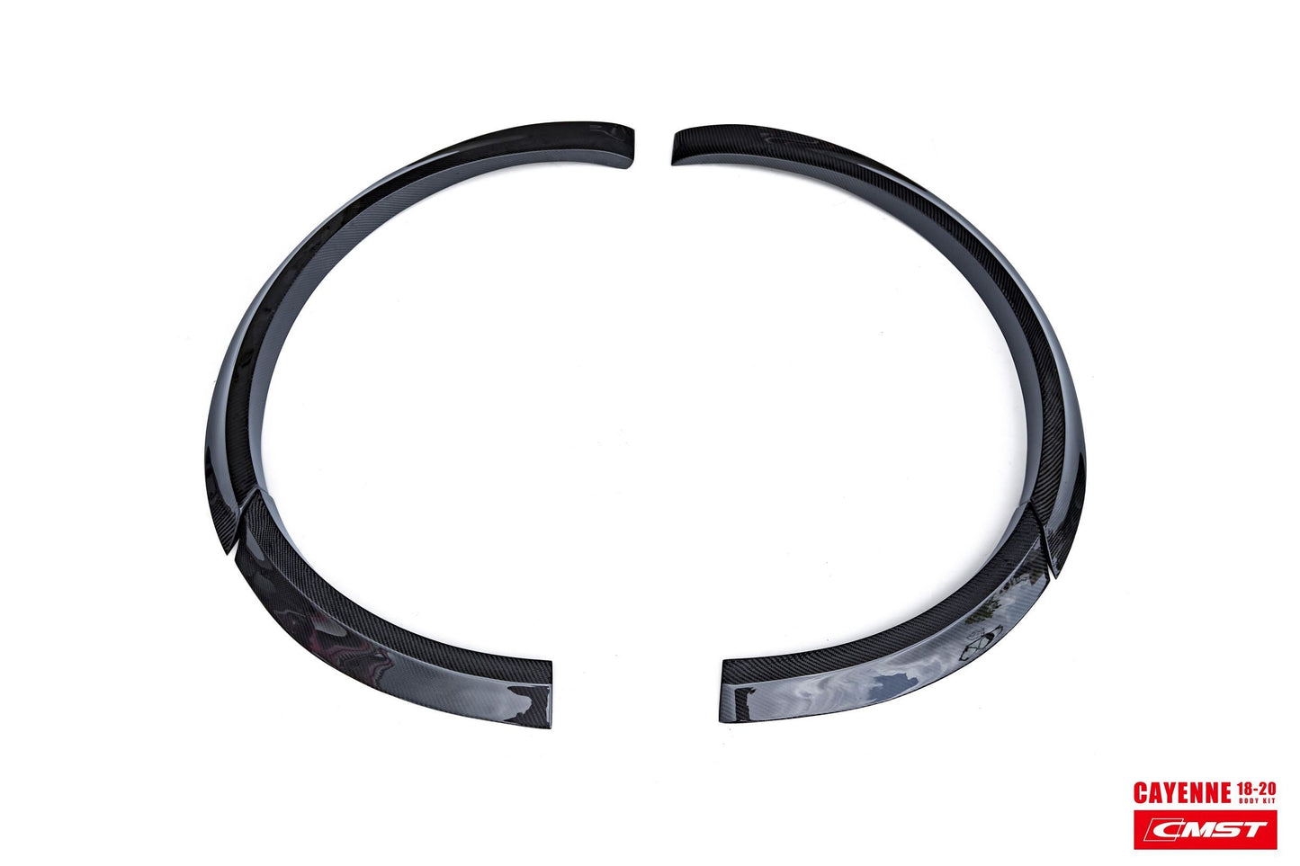 CMST Carbon Fiber Wheel Arches (10 Pcs ) for Porsche Cayenne 9Y0 & Cayenne Coupe 2018-ON
