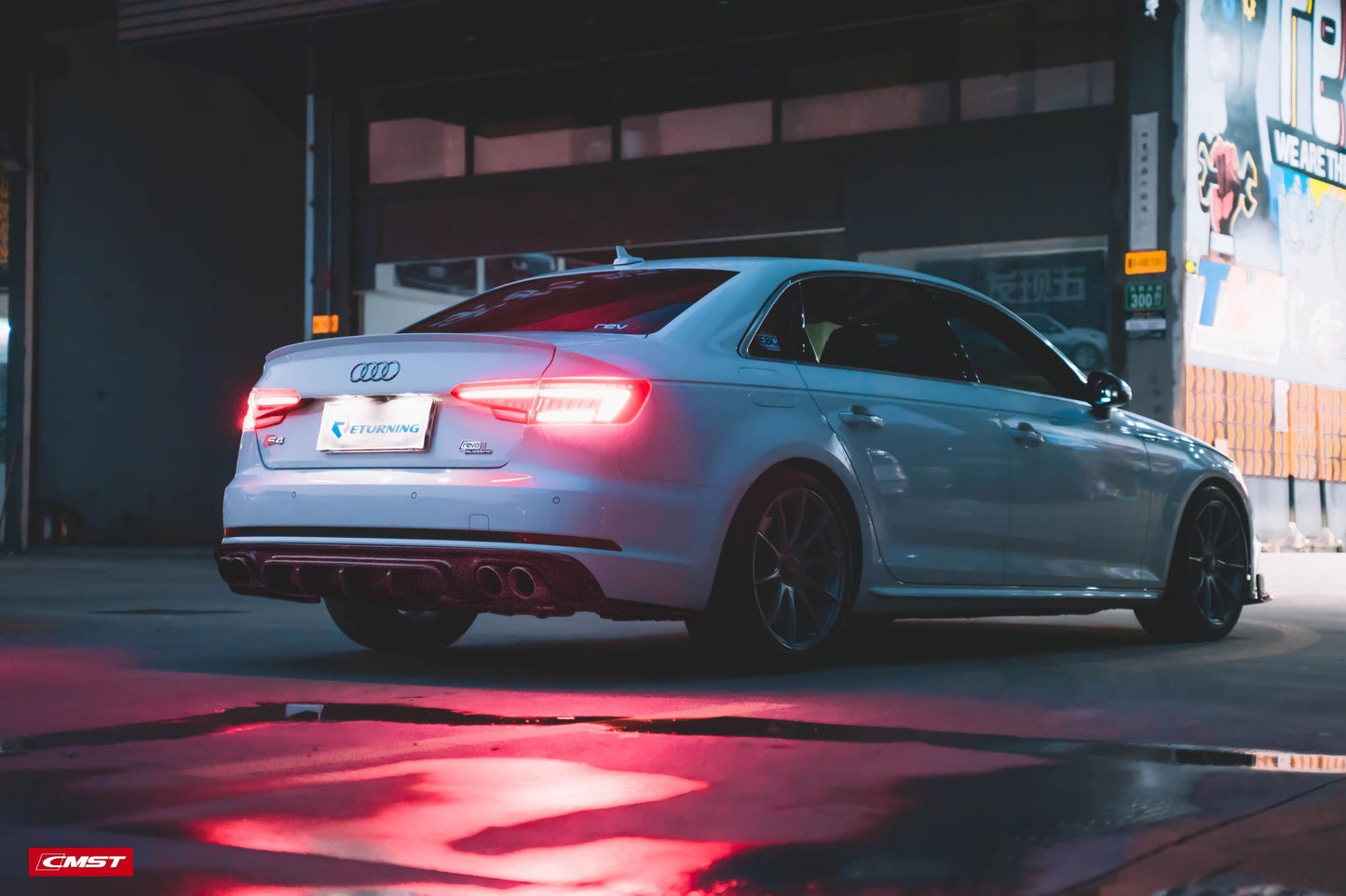 CMST Tuning Carbon Fiber Rear Diffuser for Audi A4 S-Line / S4 B9 2017-2019