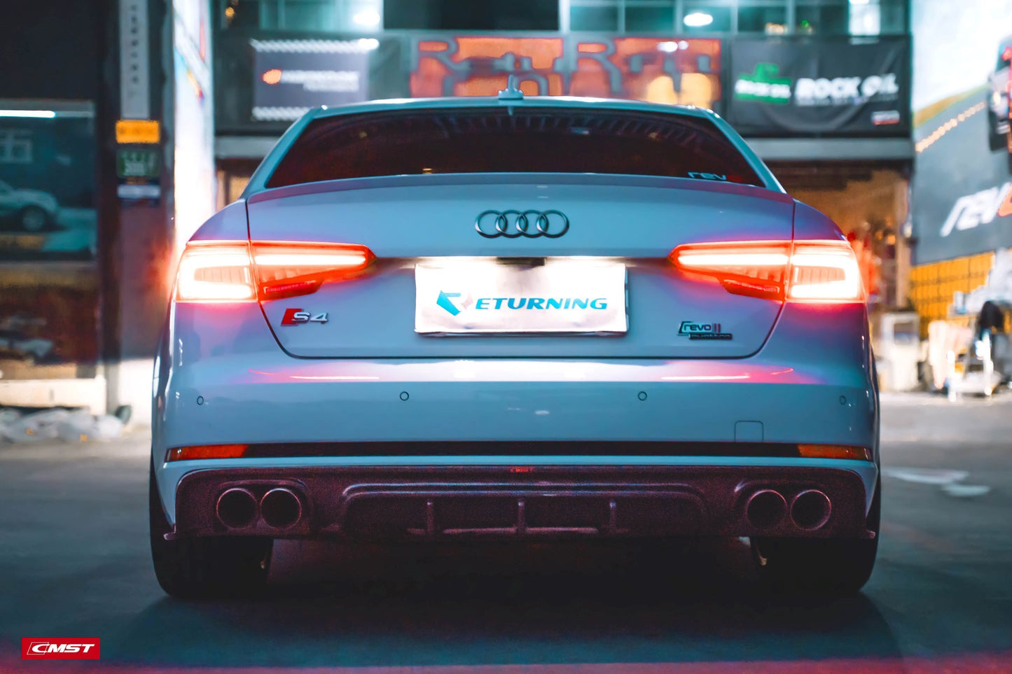 CMST Tuning Carbon Fiber Rear Diffuser for Audi A4 S-Line / S4 B9 2017-2019