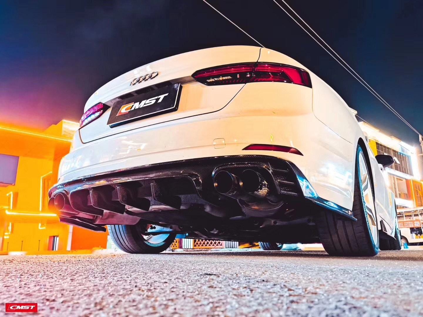 CMST Tuning Carbon Fiber Rear Diffuser for Audi A5 / S5 B9 2017-2019