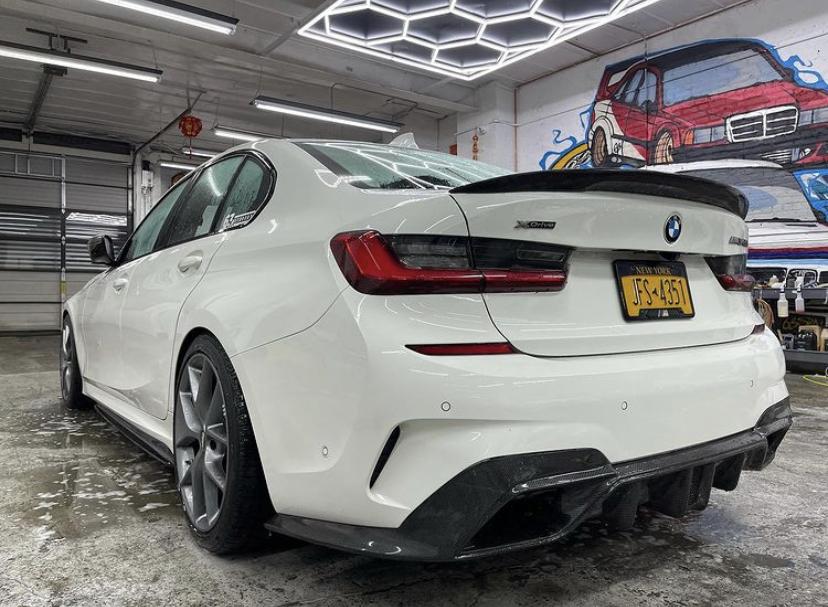 CMST Tuning Carbon Fiber Rear Diffuser for BMW 3 Series G20 G21 M340i 330i 2019-2022